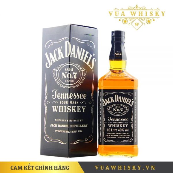 2 rượu jack daniel's no. 7 - 1000ml vua whisky™