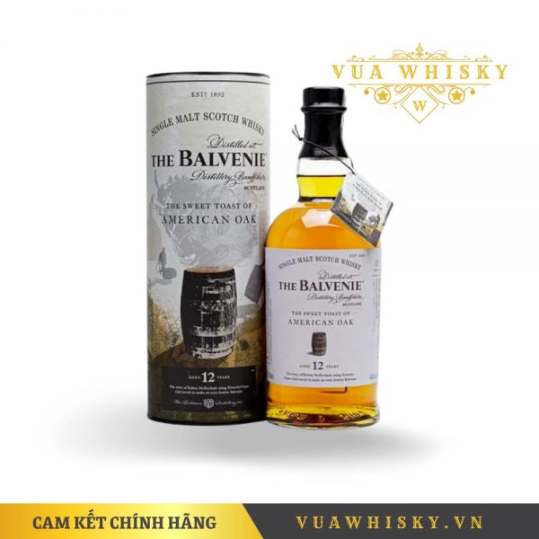 Ruou balvenie 12 nam american oak 700ml 43 rượu balvenie 12 năm american oak 700ml/ 43% vua whisky™