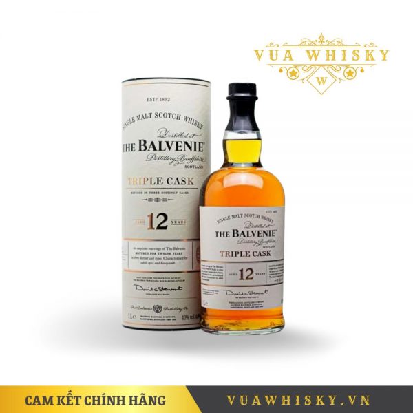 Ruou balvenie 12 nam triple cask 1000ml 40 rượu balvenie 12 năm triple cask 1000ml/ 40% vua whisky™
