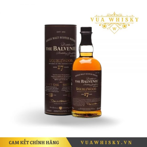 Ruou balvenie 17 nam doublewood 700ml 43 rượu balvenie 17 năm doublewood 700ml/ 43% vua whisky™