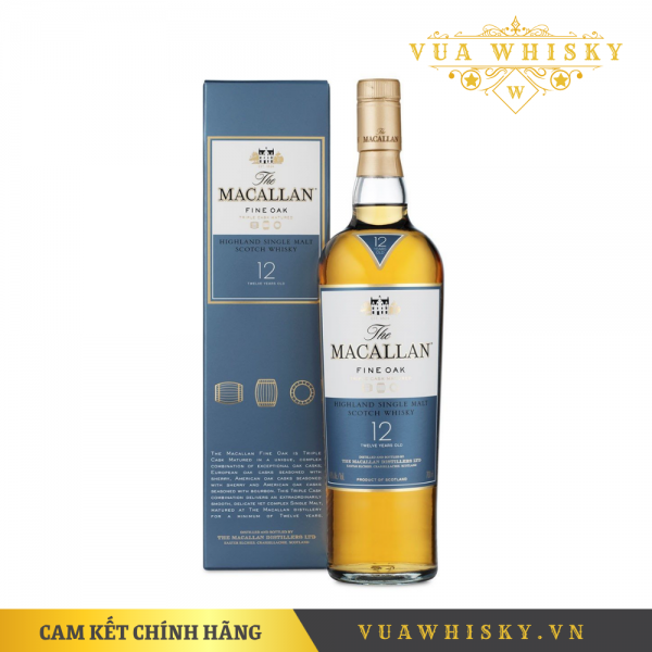 Watermark san pham vua whisky xuan 10 rượu macallan 12 năm sherry oak vua whisky™