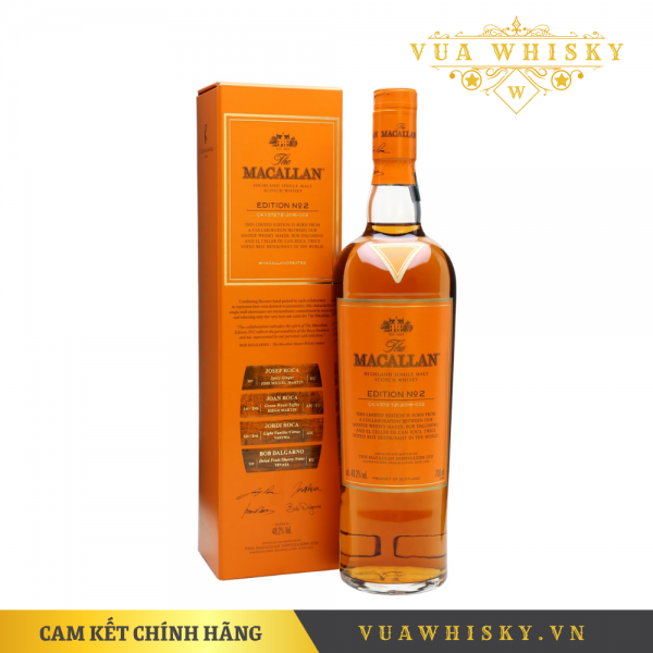Watermark san pham vua whisky xuan 2 7 rượu macallan edition no. 2 vua whisky™