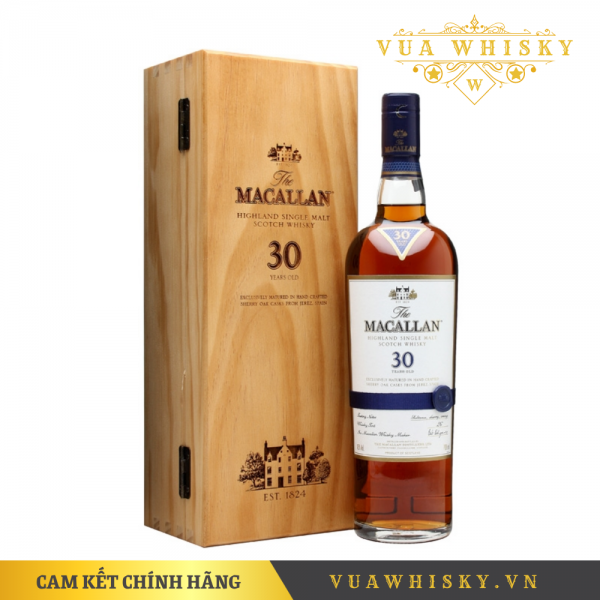 Watermark san pham vua whisky xuan 3 3 rượu macallan 30 năm sherry oak vua whisky™