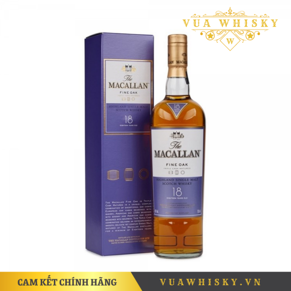 Watermark san pham vua whisky xuan 4 2 rượu macallan 18 năm fine oak vua whisky™