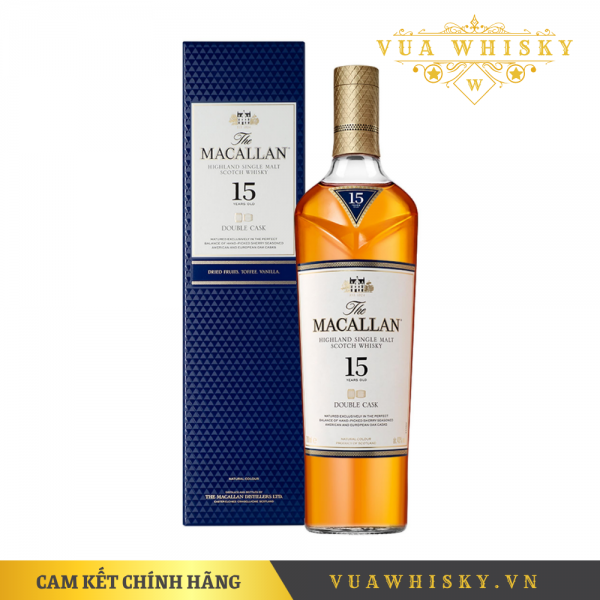 Watermark san pham vua whisky xuan 7 1 rượu macallan 15 năm double cask vua whisky™